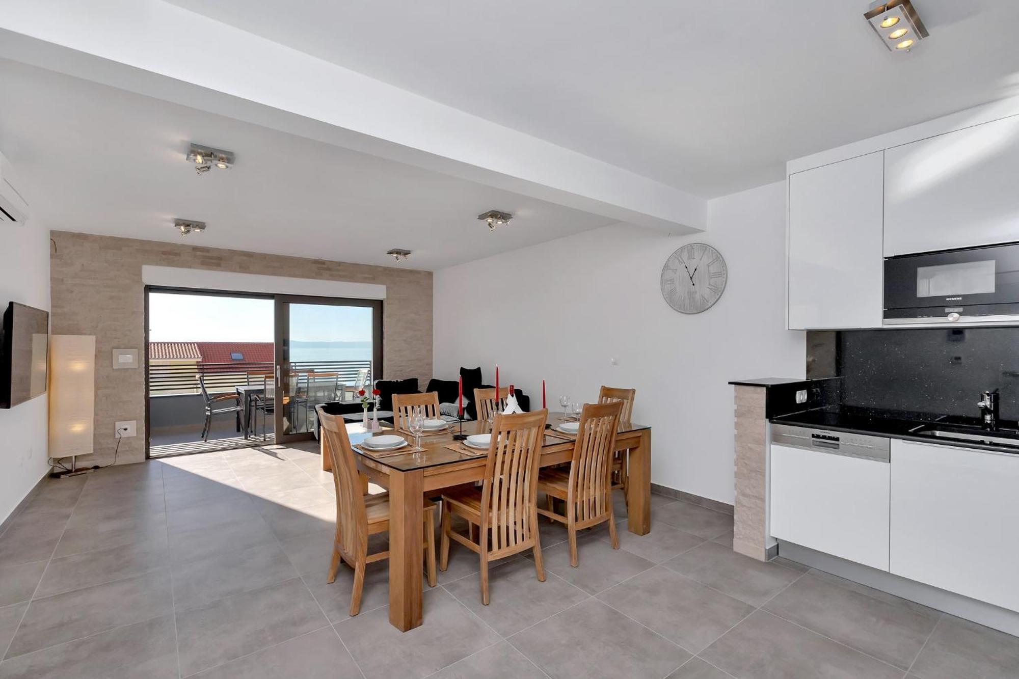 Luxury Apartment Sidro With Free Beach Parking Makarska Zewnętrze zdjęcie
